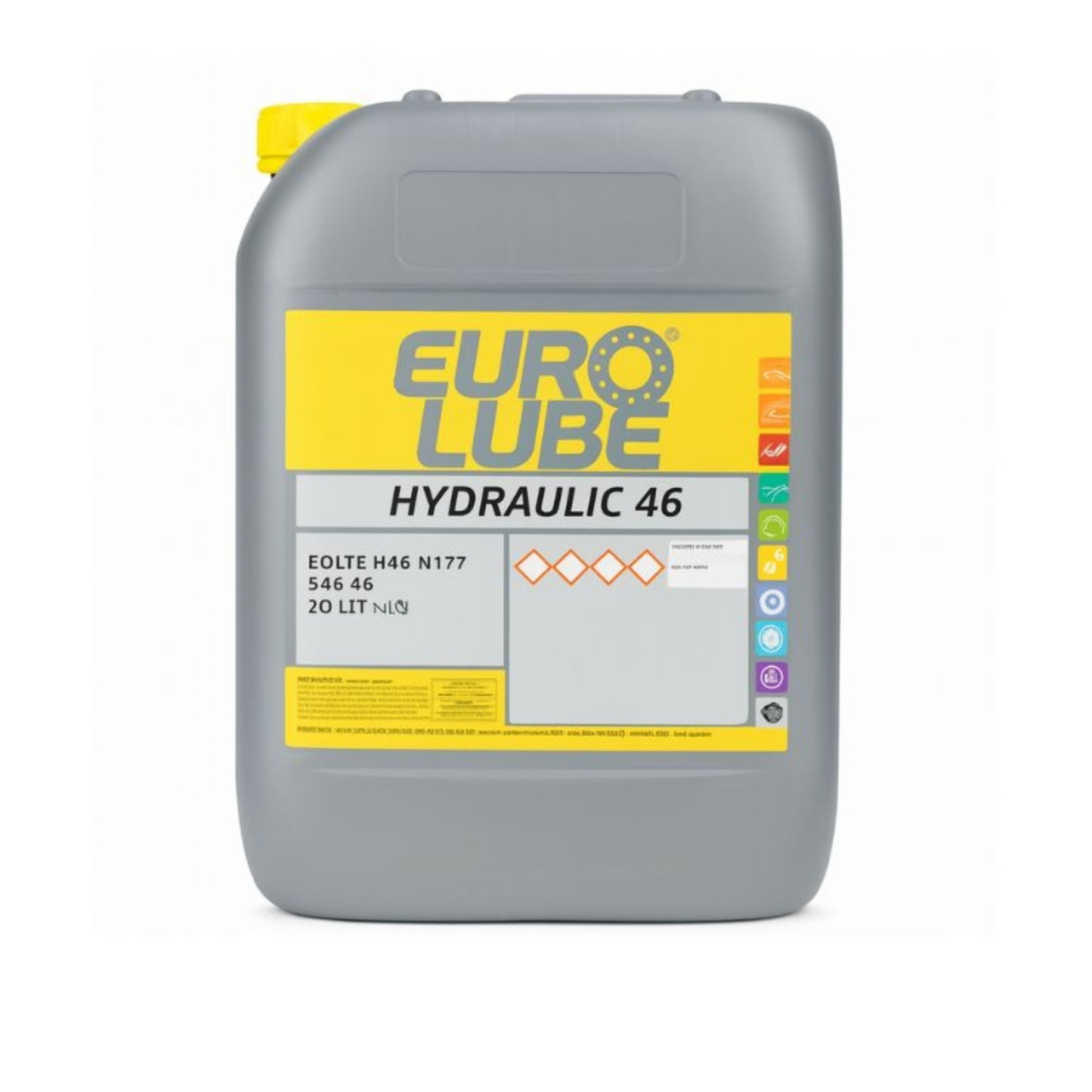 Olio idraulico 46 Eurolube ISO VG tanica 20 L