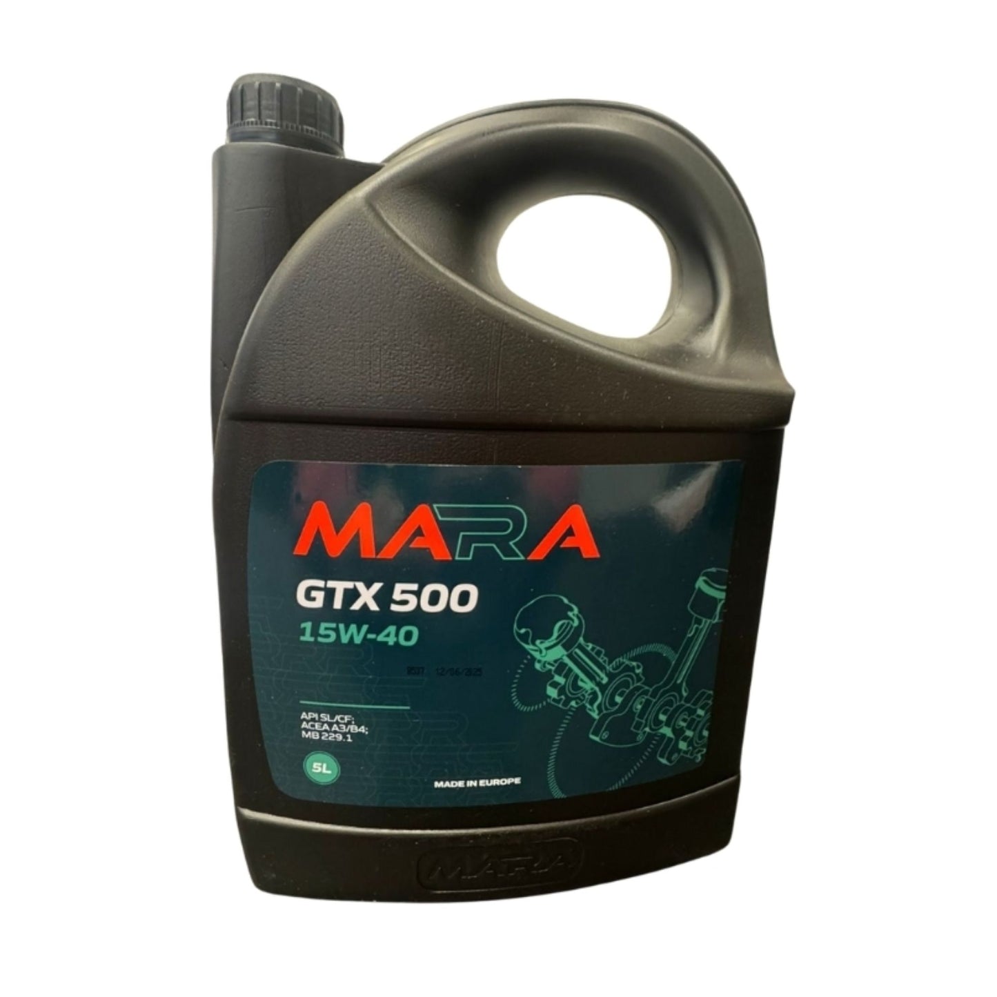 Olio motore 15W-40 multigrado MARA GTX 500 5 Lt
